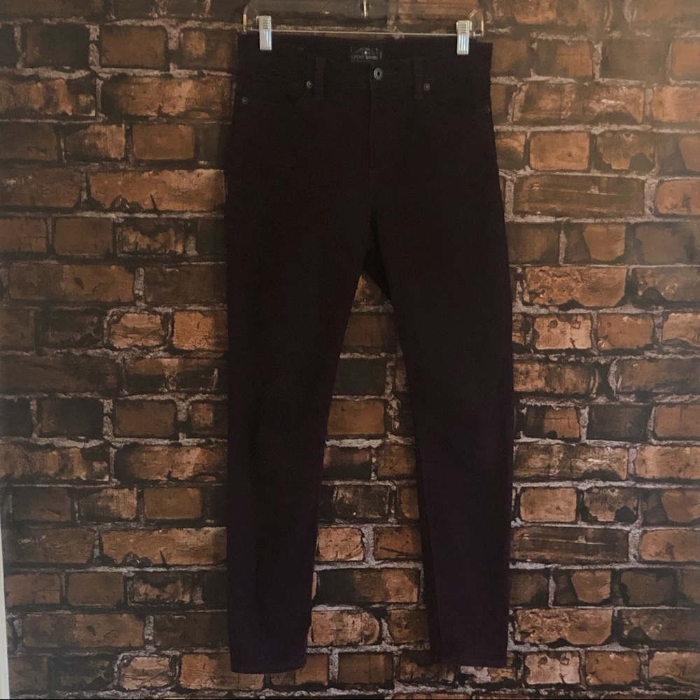 ☘️ Lucky Brand Brooke Legging Jean Plum